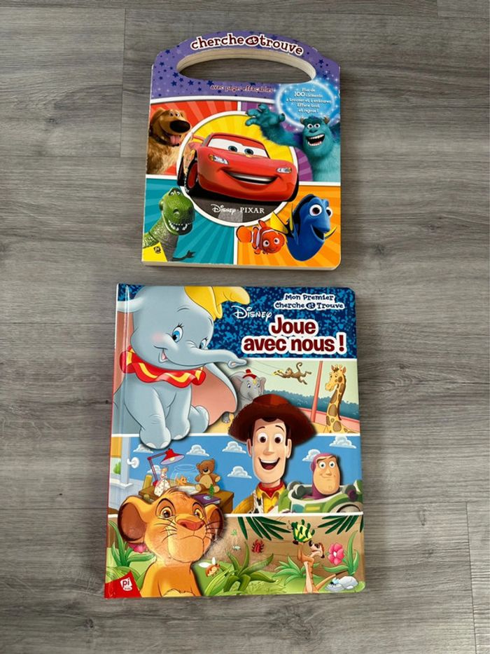 Lot livres Cherche et trouve Disney