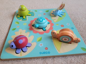 Puzzle bois animaux