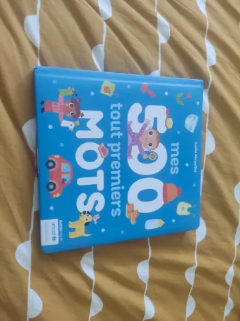Très beau livre mes 500 premiers mots