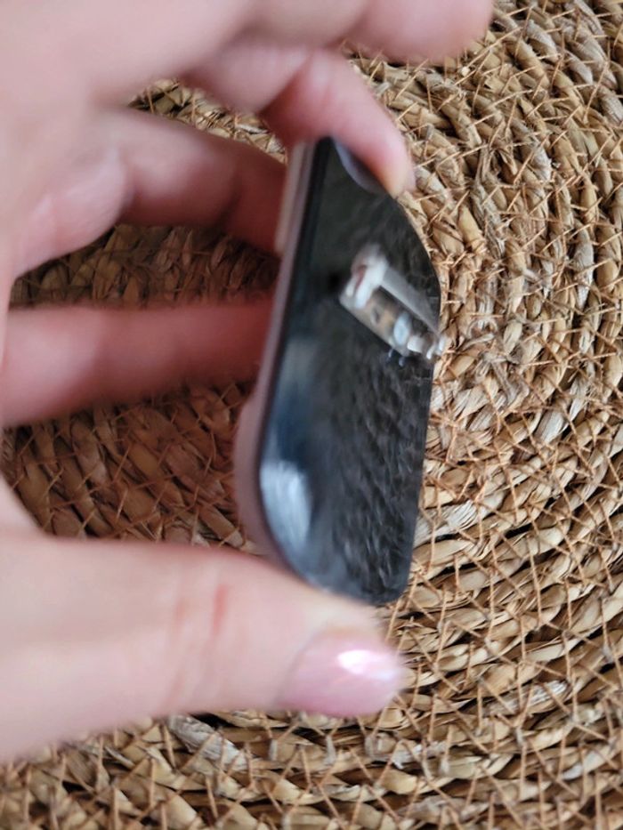 Broche abstraite noir rt gris - photo numéro 8