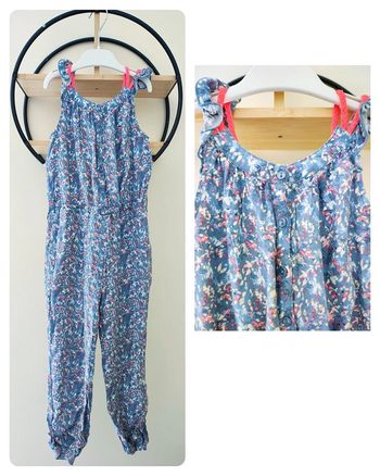 5 ans salopette fluide combinaison été légère tape a l'oeil