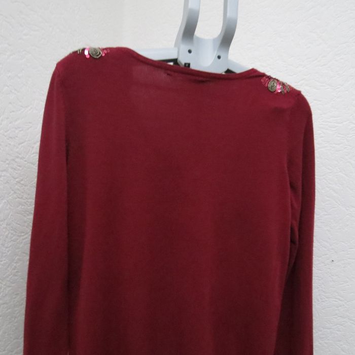 ✨ Pull rouge LolaLiza – Élégant & Féminin, détails perles et sequins ✨ - photo numéro 7