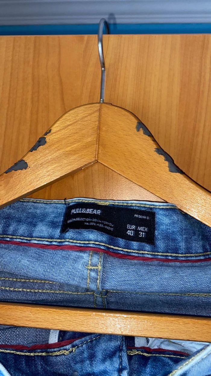 Jean délavé slim Pull&Bear 40 - photo numéro 4