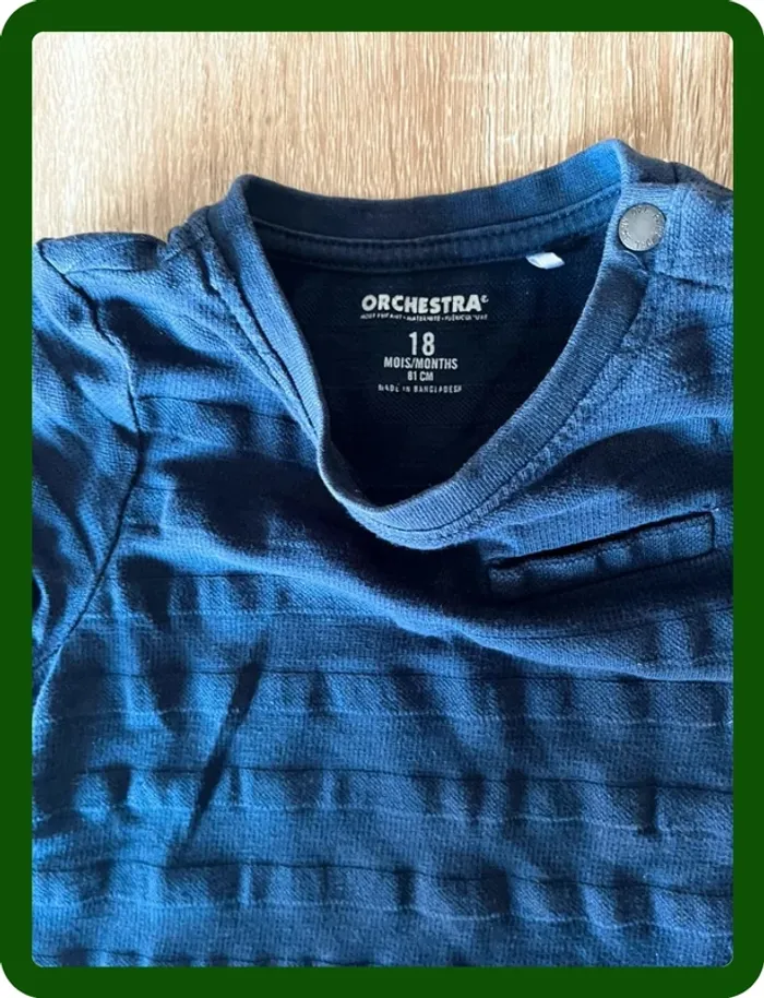 TEE shirt bleu - photo numéro 2
