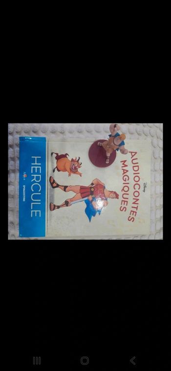 37ēme audioconte altaya deagostini livre&figurine disney audio compte comte magique magic