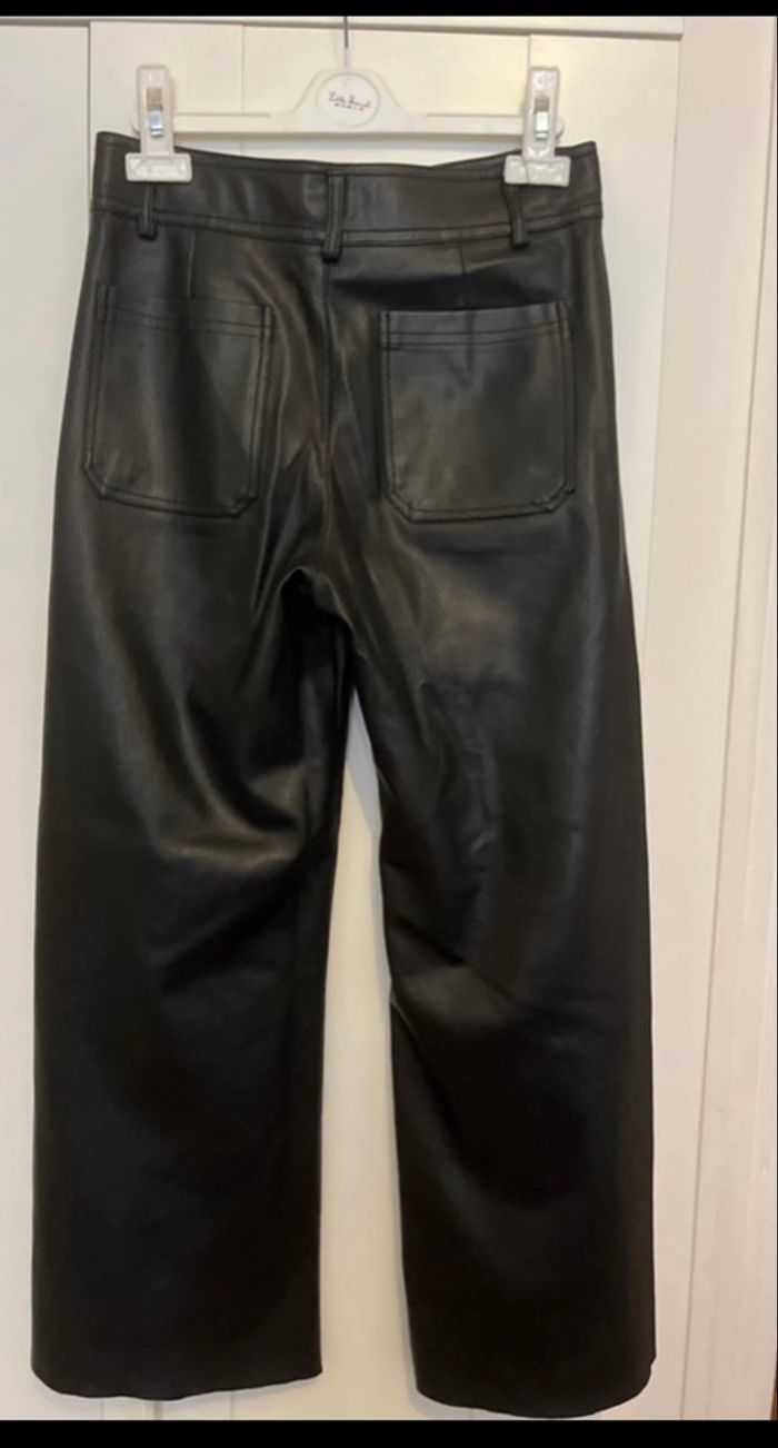 Pantalon similicuir Zara 13 ans - photo numéro 3