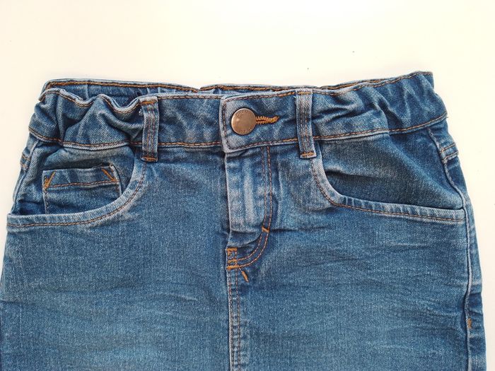 Jupe en jean fille 8 ans DPAM - photo numéro 2