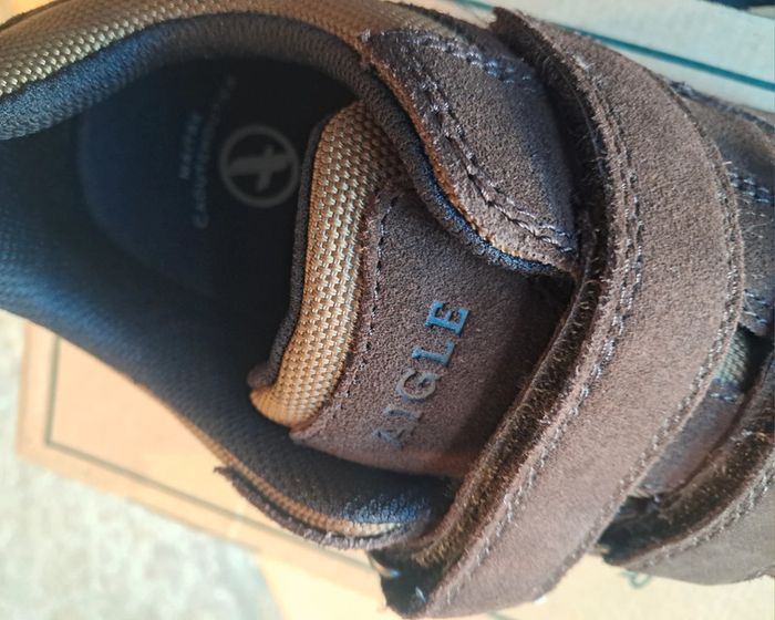 Aigle chaussures homme à scratch marché rando P.46 neuves - photo numéro 4
