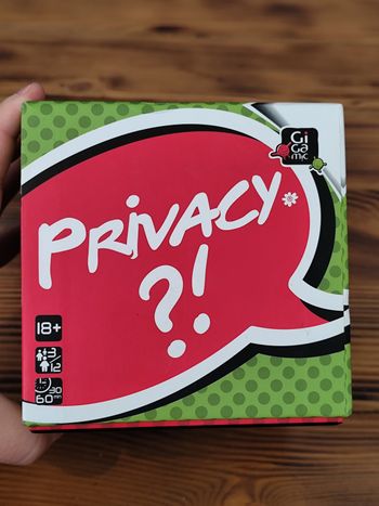 Jeu Société Privacy?! par GiGa Mic.