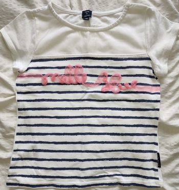 T-shirt fille 5 ans - Terre de Marins