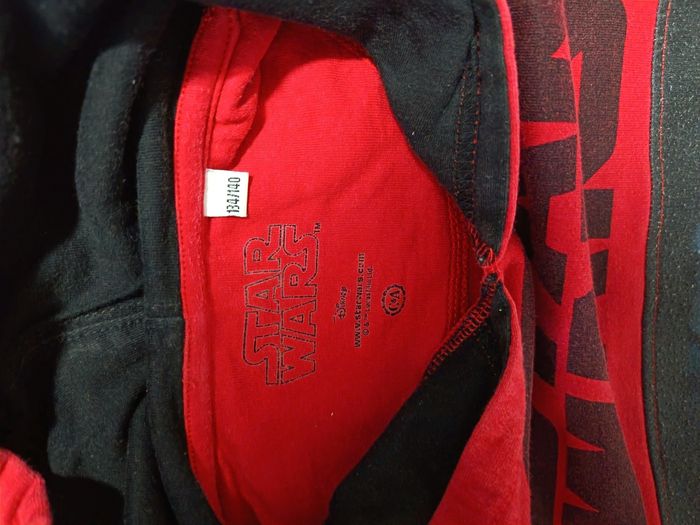 Sweat rouge Star wars 134-140 cm - photo numéro 3