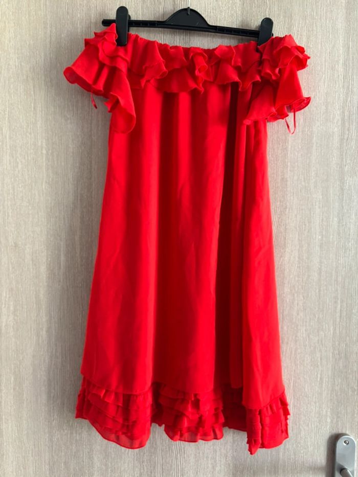 Sublime robe col benitier - Sisley - T36 - photo numéro 4