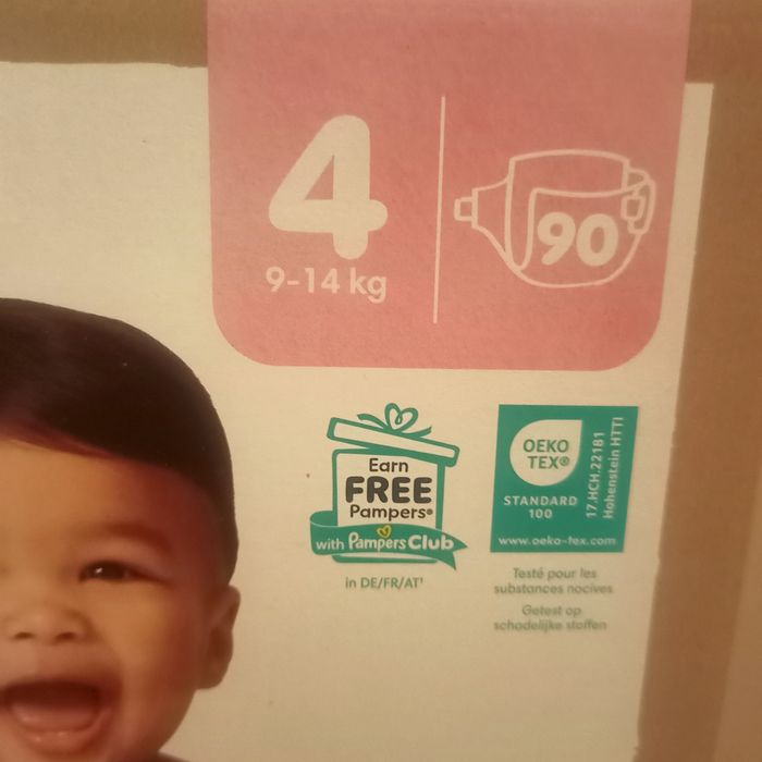 Lot Pampers harmonie taille 4 (180 couches) - photo numéro 2