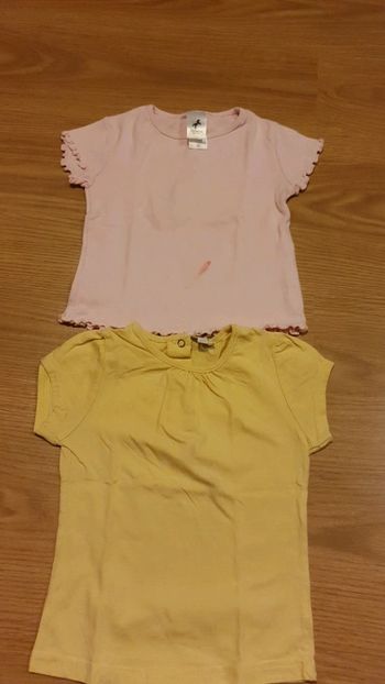 2 tee shirt 3 ans