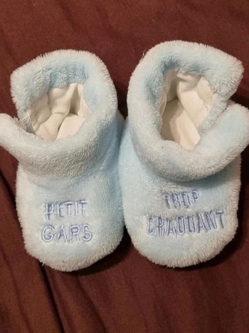 Chaussons Petit gars trop craquant