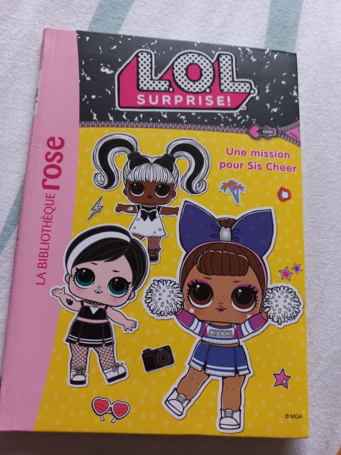Livre bibliotheque rose L.O.L. surprise lol 6/8 ans tome 15