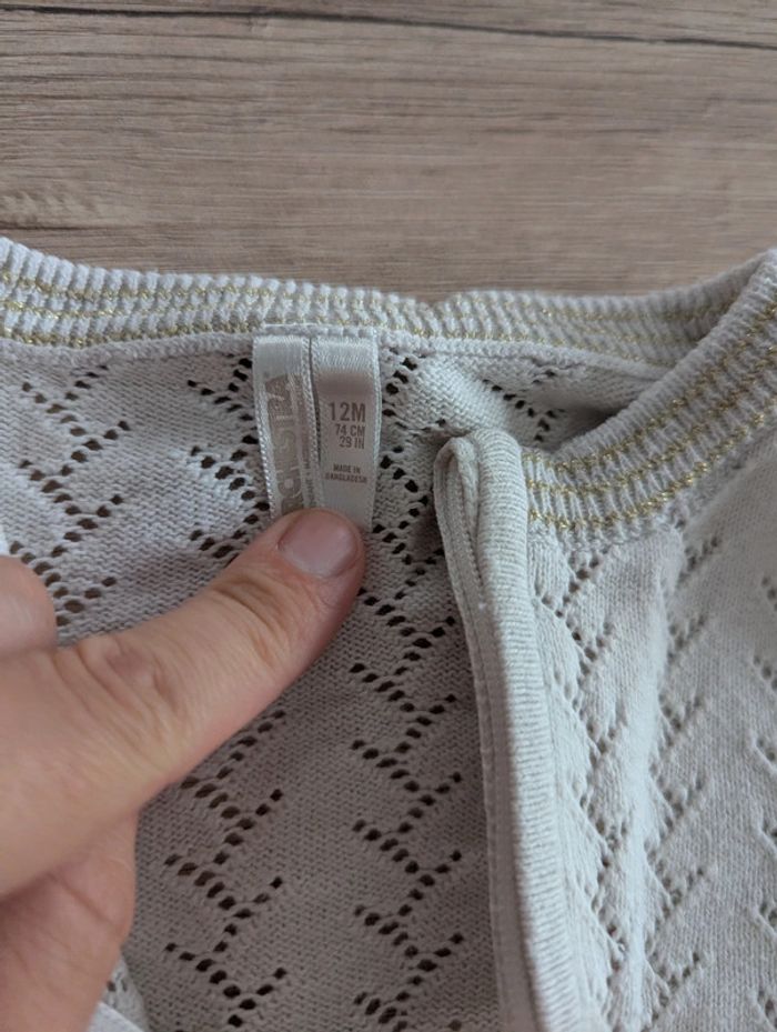 Lot de 2 gilets 12 mois - photo numéro 7