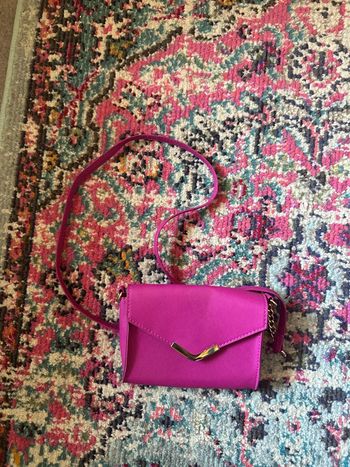 Petit sac bandoulière rose