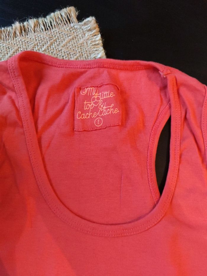 Débardeur corail - photo numéro 2