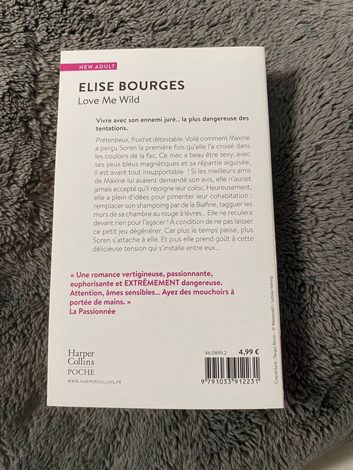 Livre « love me wild « - photo numéro 2
