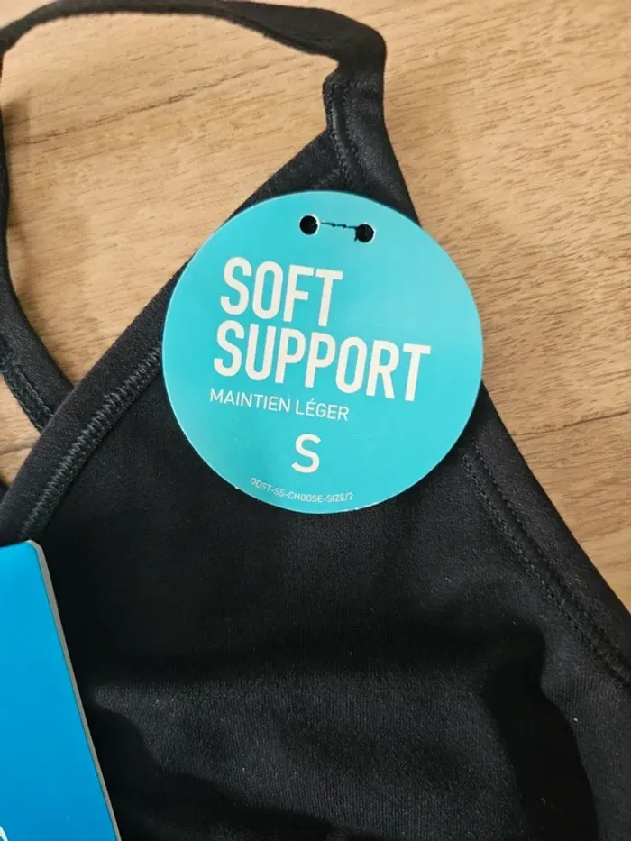 Brassière de sport réversible ODLO femme S noir Seamless - photo numéro 5