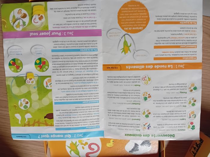 Jeux éducatif Qui mange quoi - photo numéro 2