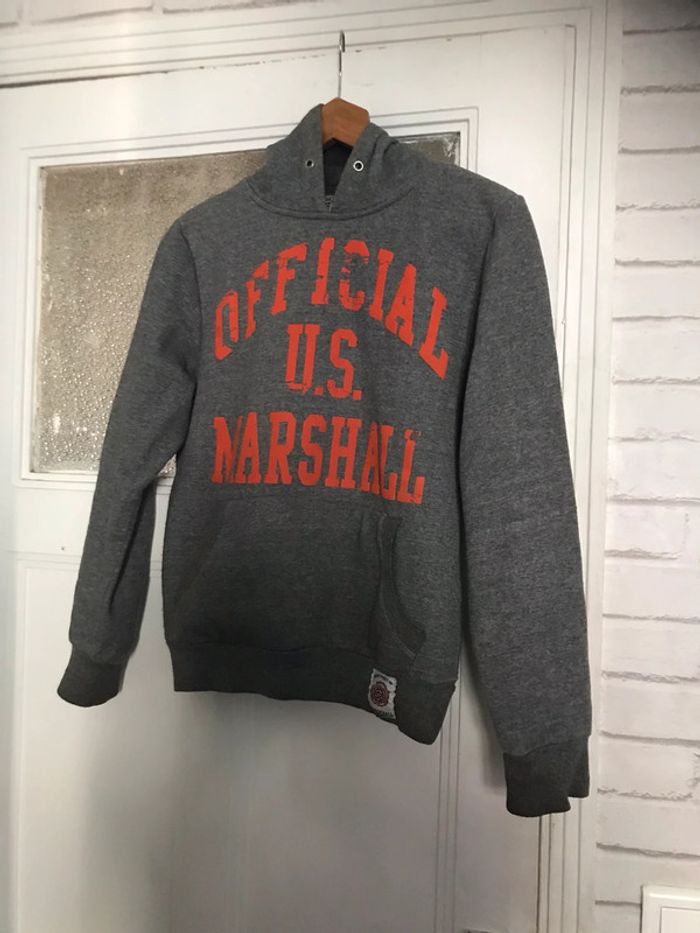 Sweat à capuche marque Us Marshall taille S - photo numéro 18