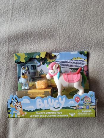 Bluey unipony playset