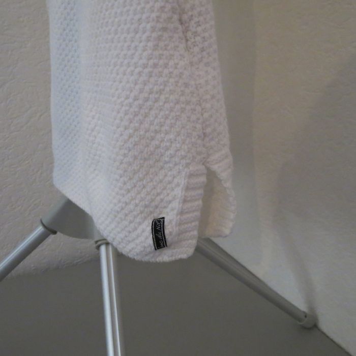 Pull Blanc du Nil – Taille T2 / 38 – 100% Coton - photo numéro 4