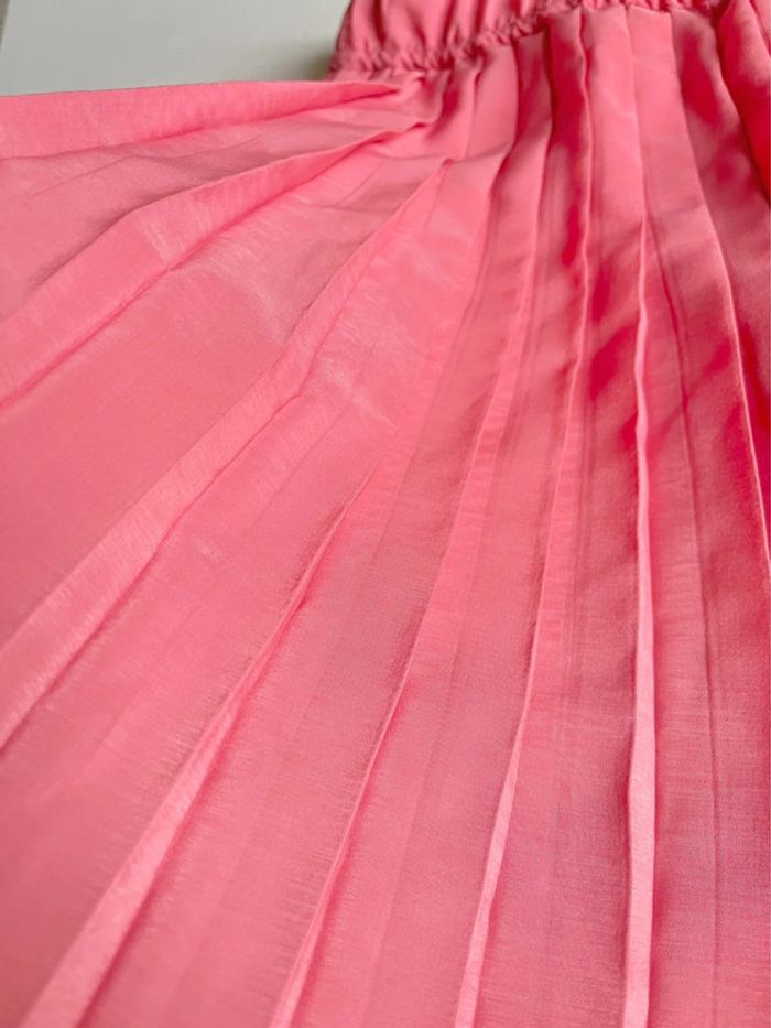 Jupe plissée rose Monoprix taille 14 ans neuve & étiquettée - photo numéro 5