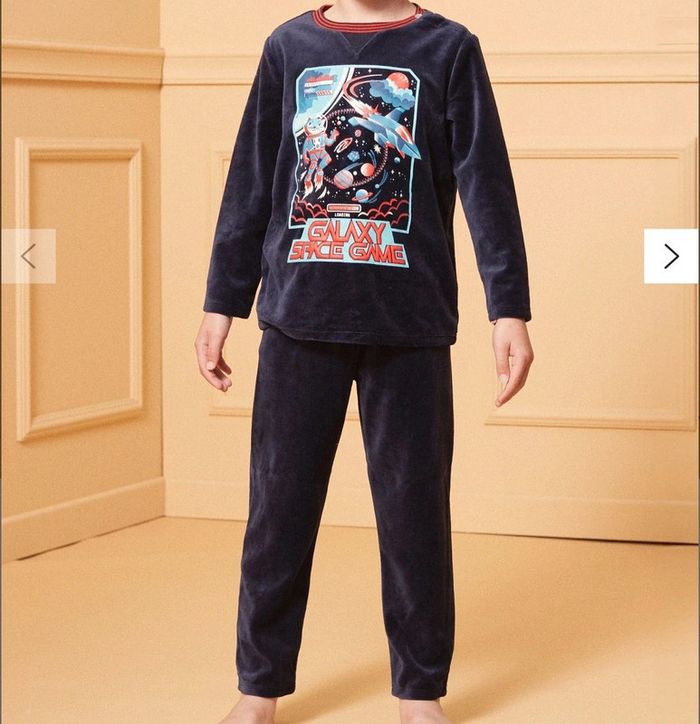 Pyjama velours garçon sergent major - photo numéro 3