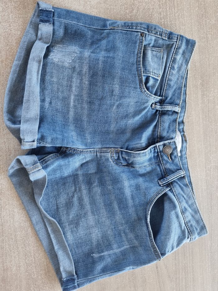 Short jean gémo - photo numéro 1
