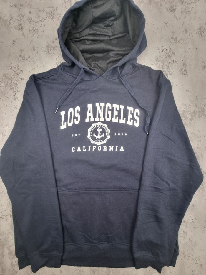 Sweat à capuche universitaire Los Angeles XXL Homme – Style US, Très bon état - photo numéro 3