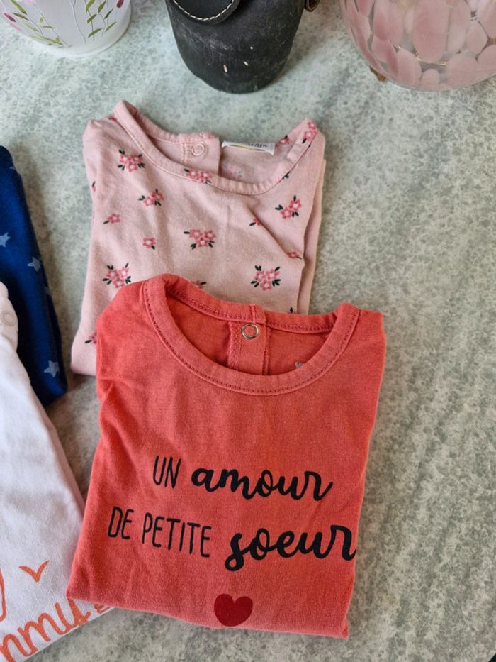 Lots de 4 tee-shirts filles. Verbaudet - photo numéro 9