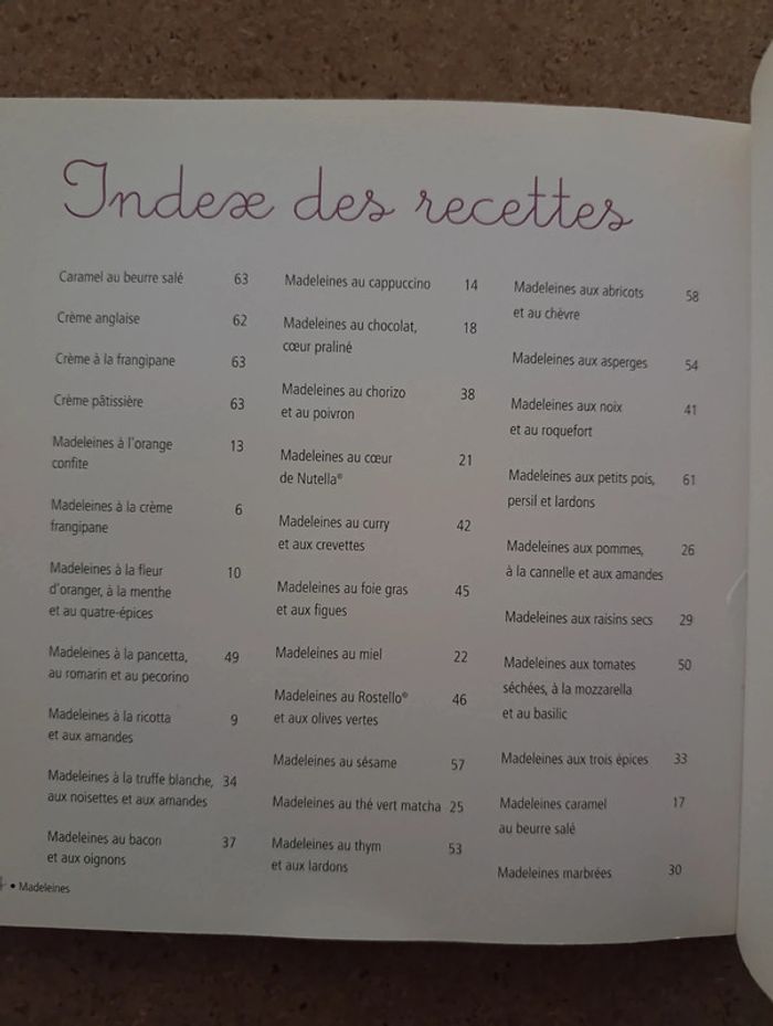 Livre madeleines de Lucia Pantaleoni - photo numéro 5