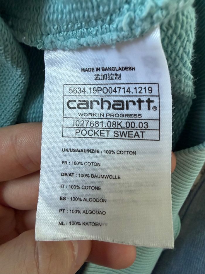 Sweat Carhartt - photo numéro 3