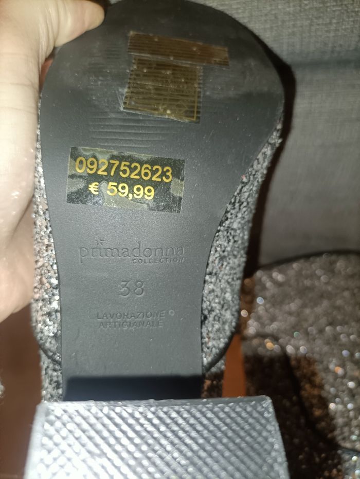 Bottines argentées paillettes - photo numéro 6