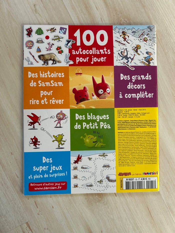 Livre Sam Sam - photo numéro 2