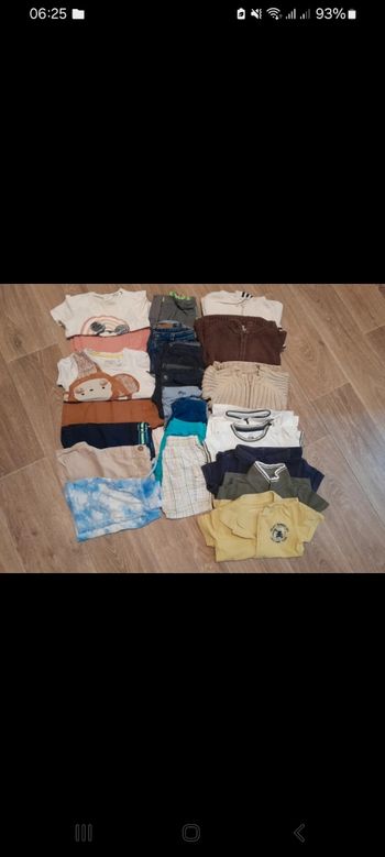 Lot vêtements été taille 2 ans