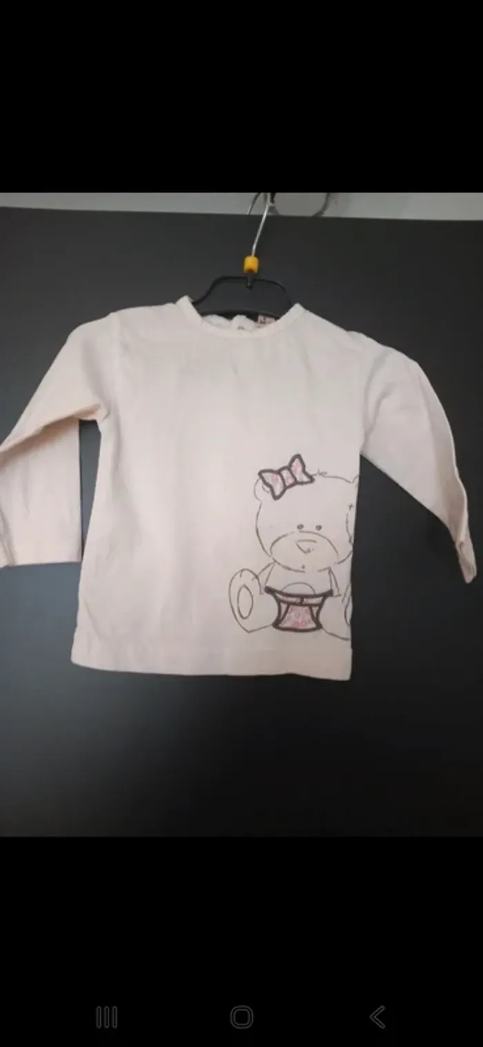 T-shirt manches longues Boîte à Malices – 6 mois