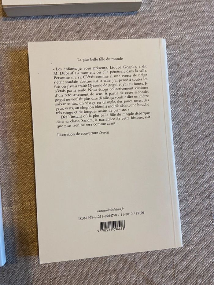 Lot de 6 romans jeunesse éditions École des Loisirs - photo numéro 7