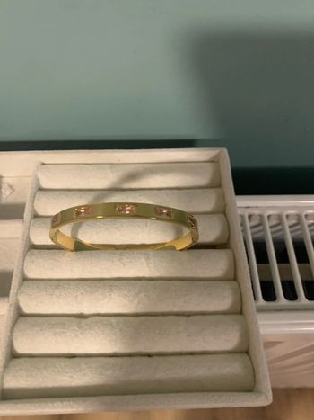 bracelet rose et doré
