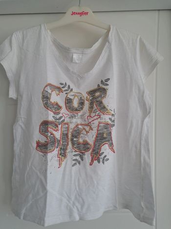 T shirt Corsica Wolf M