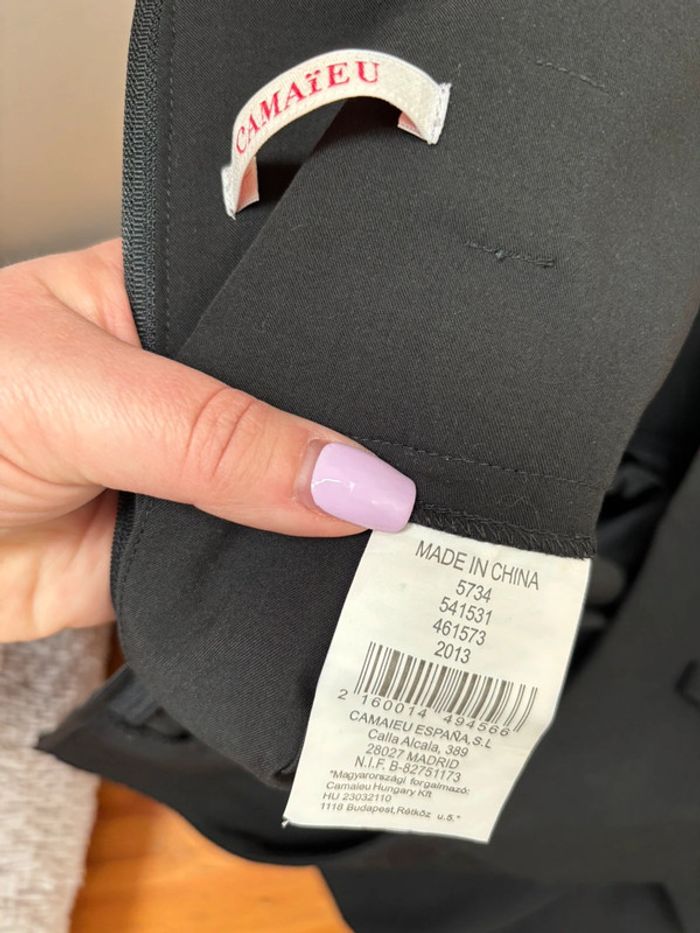 Jupe plissée courte - Camaïeu - T38 - photo numéro 6