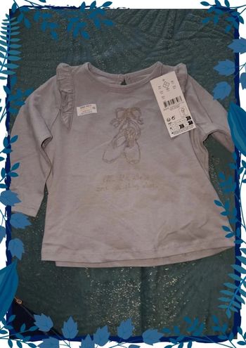 Tshirt manche longue 6 mois