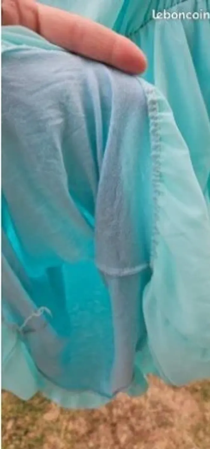 Robe turquoise - photo numéro 3