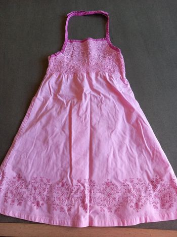 Robe 4 ans à nouer dans le cou
