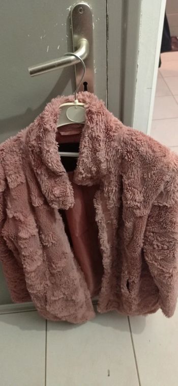 # S # Veste moumoute Rose Vero Moda