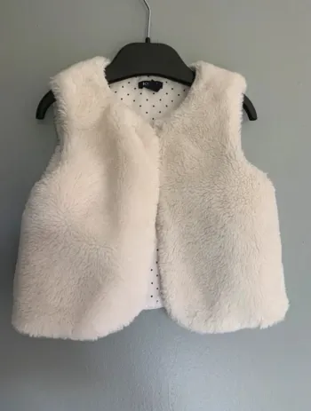 Gilet sans manches doux