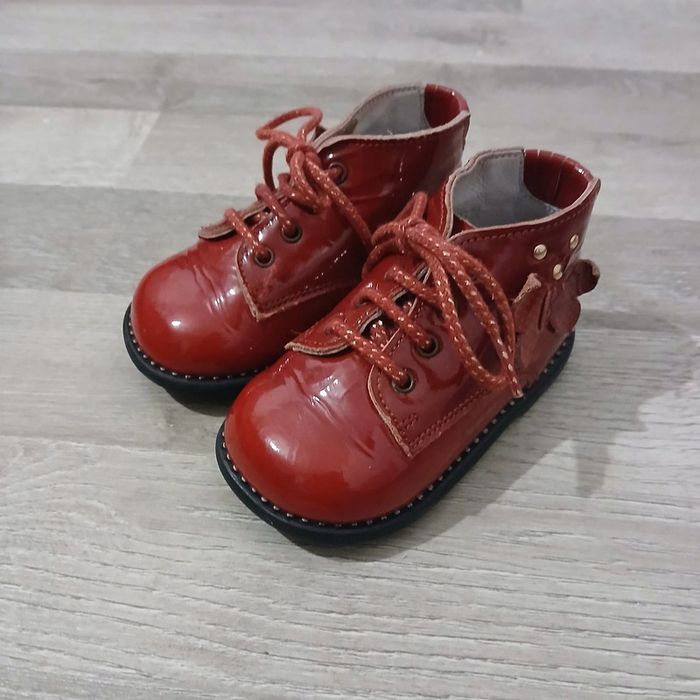 Bottines vernies Babybotte